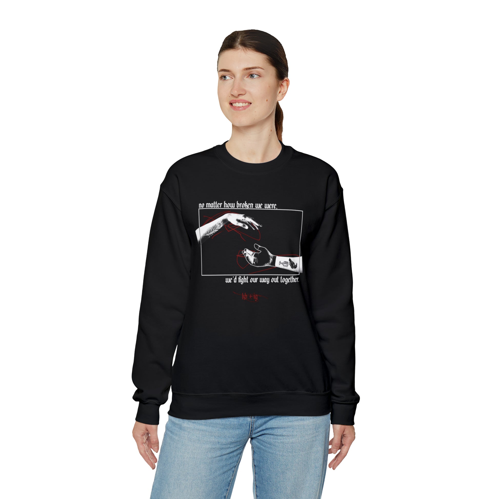 We Fight Together Crewneck