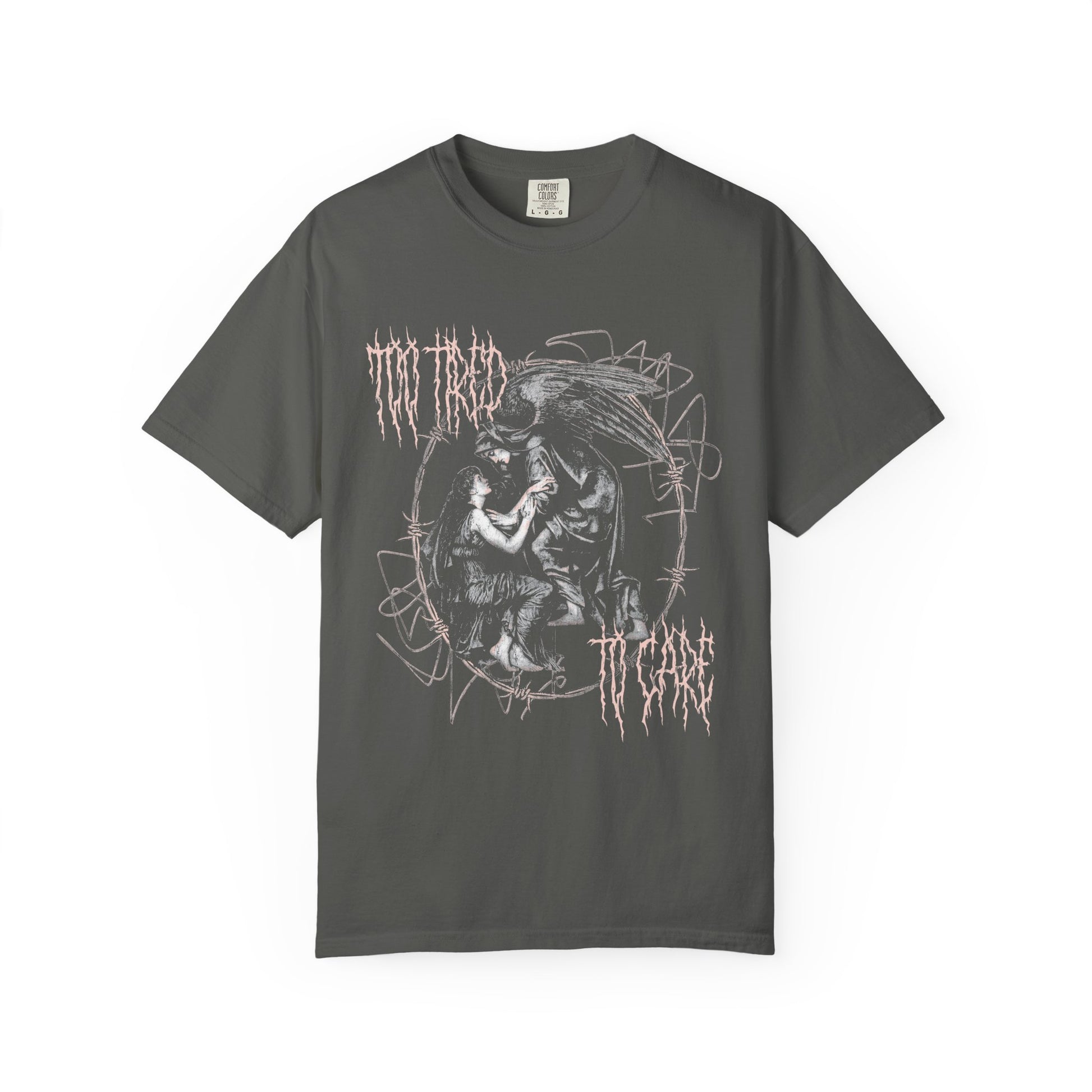 Too Tired to Care Vintage Tee