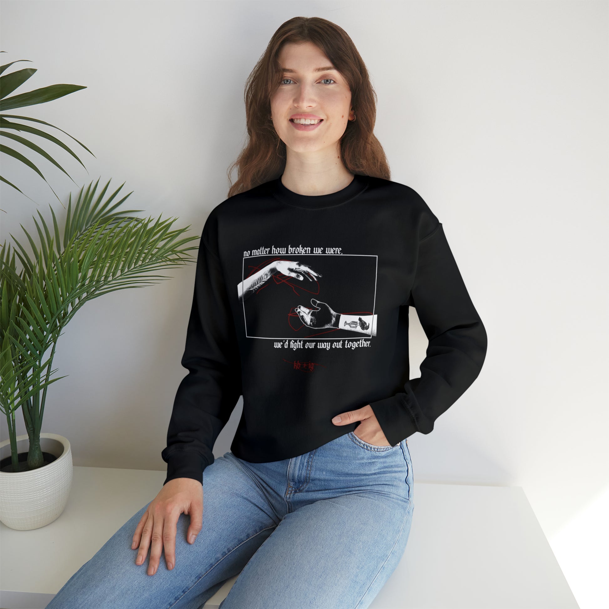 We Fight Together Crewneck