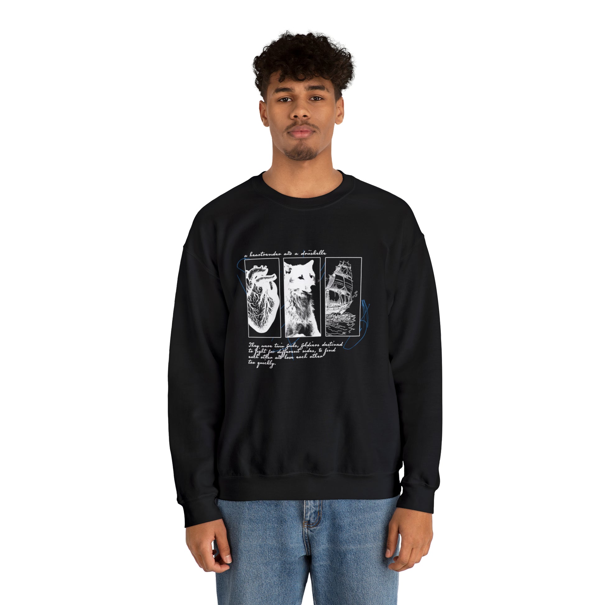 A Heartrender & A Druskelle Crewneck