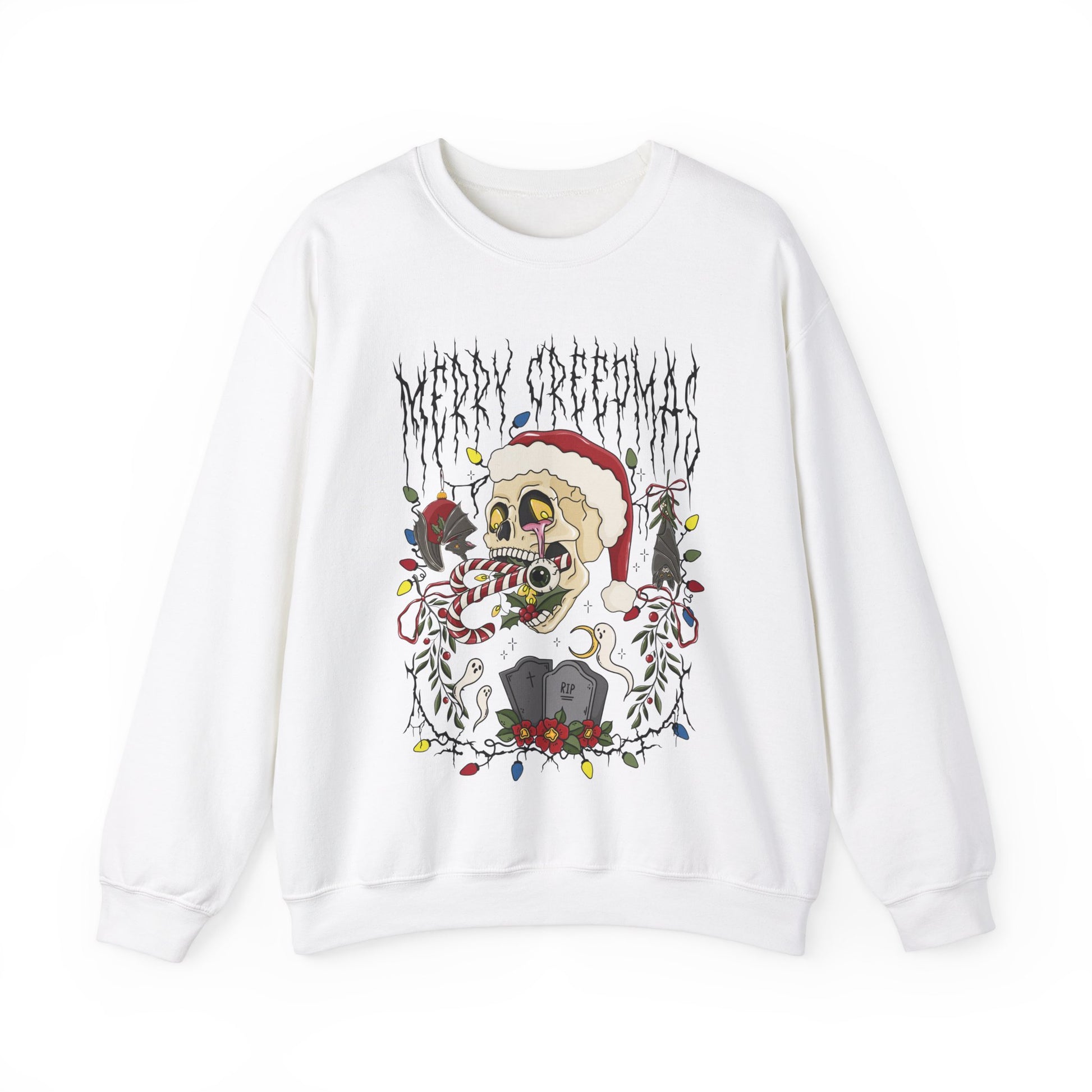 Merry Creepmas Metal Crewneck
