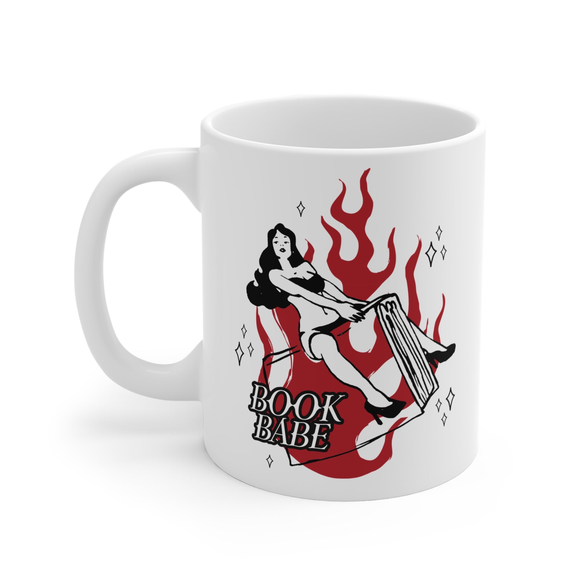 Book Babe Pin-Up 11oz Mug
