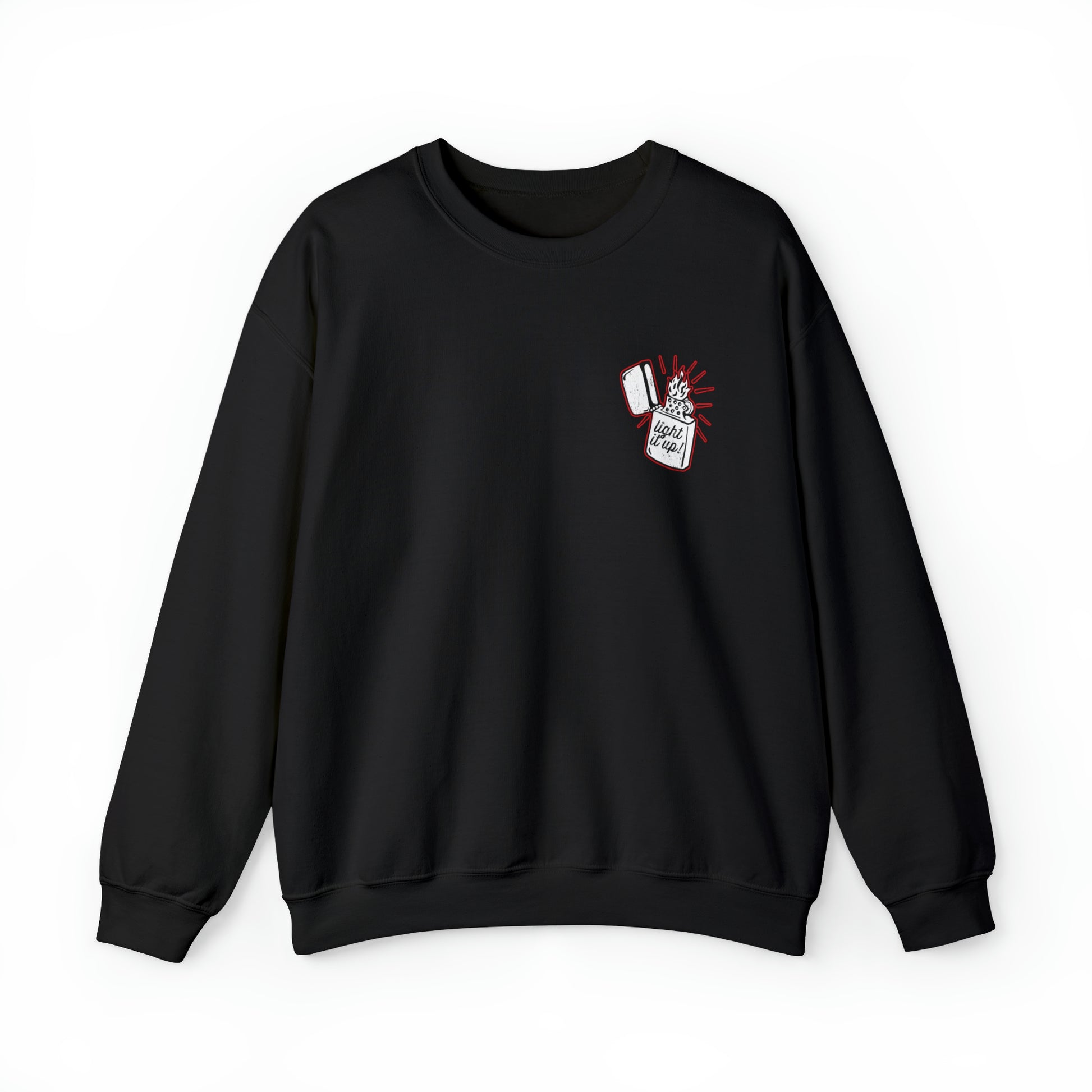 Light it Up Motorcycle Club Crewneck