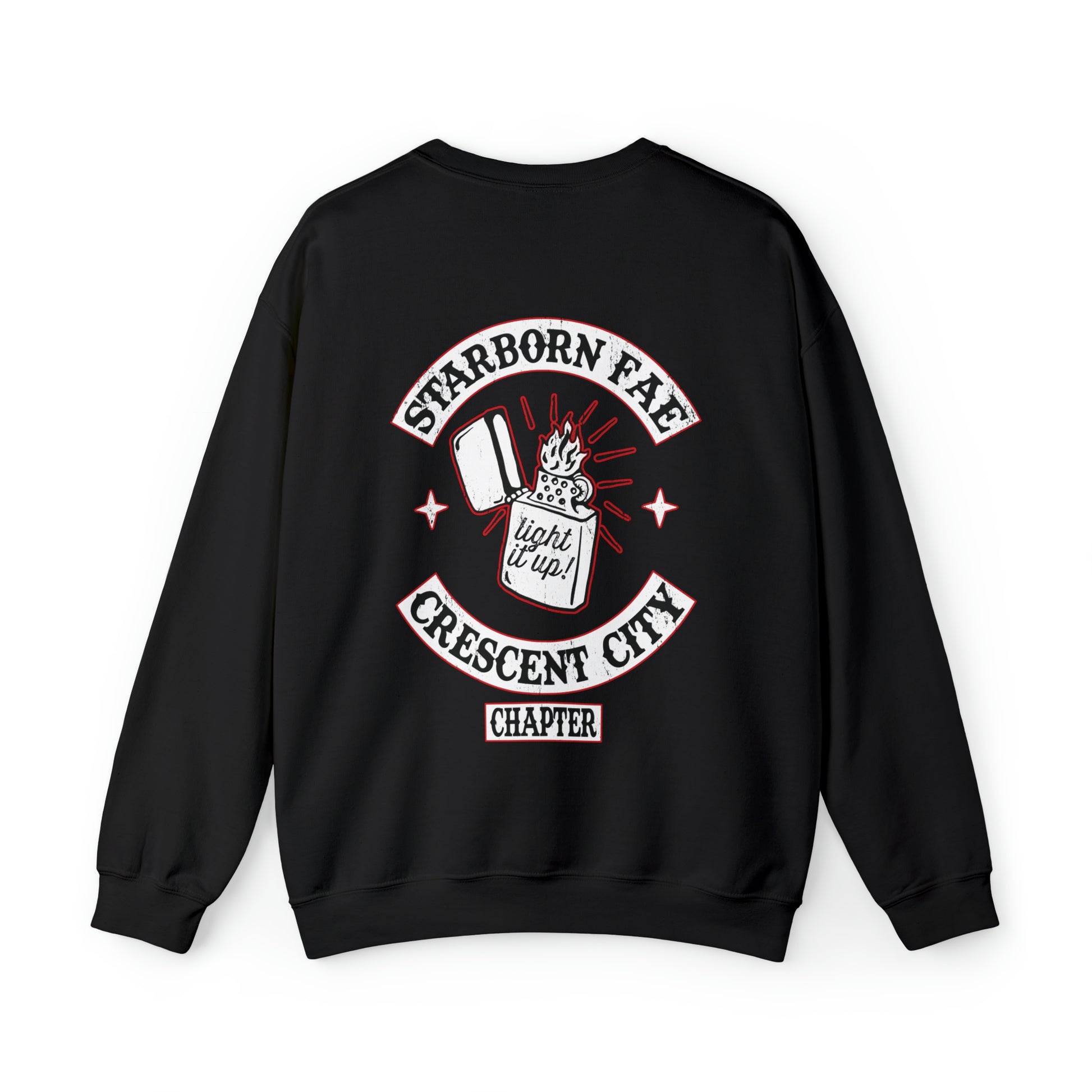 Light it Up Motorcycle Club Crewneck