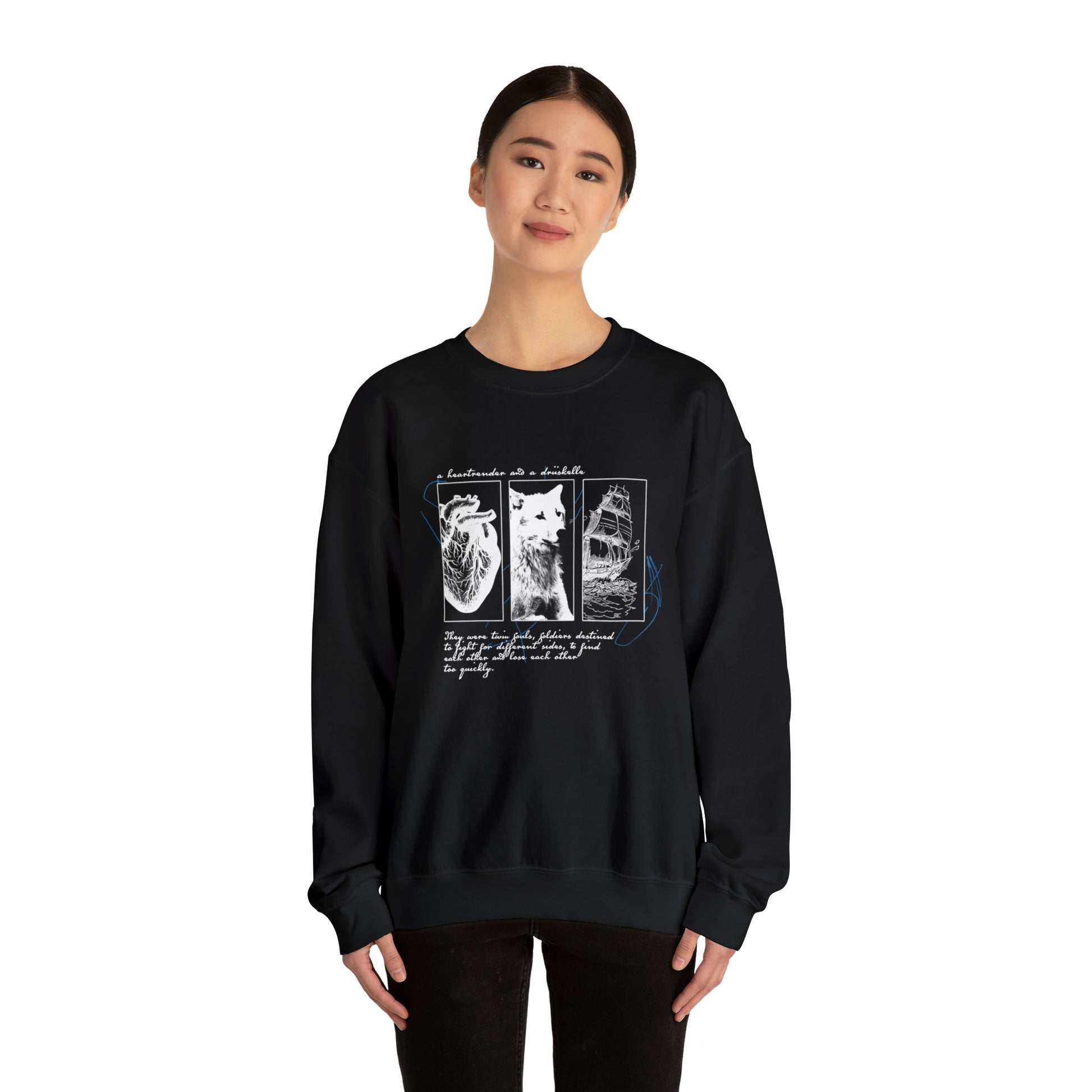A Heartrender & A Druskelle Crewneck