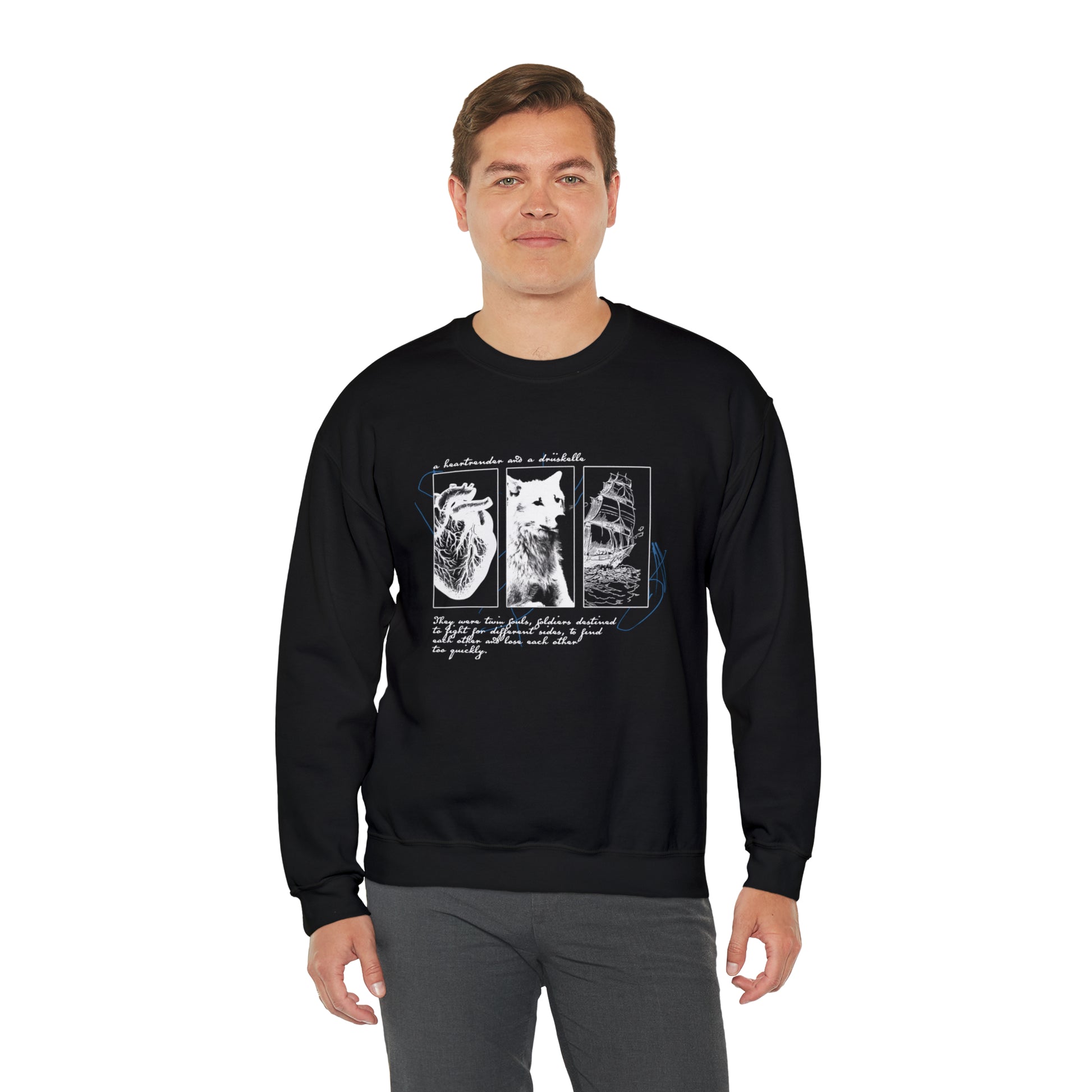 A Heartrender & A Druskelle Crewneck