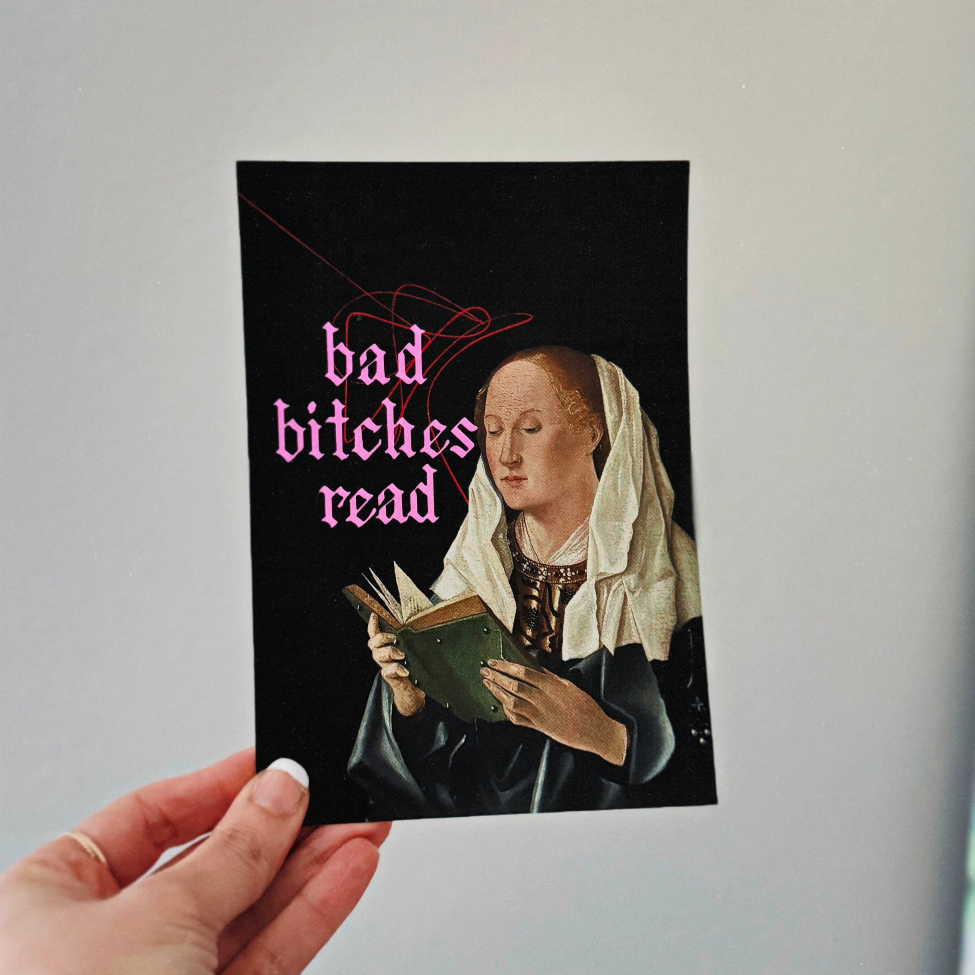 Bad Bitches Read Art Print - Renaissance Lady