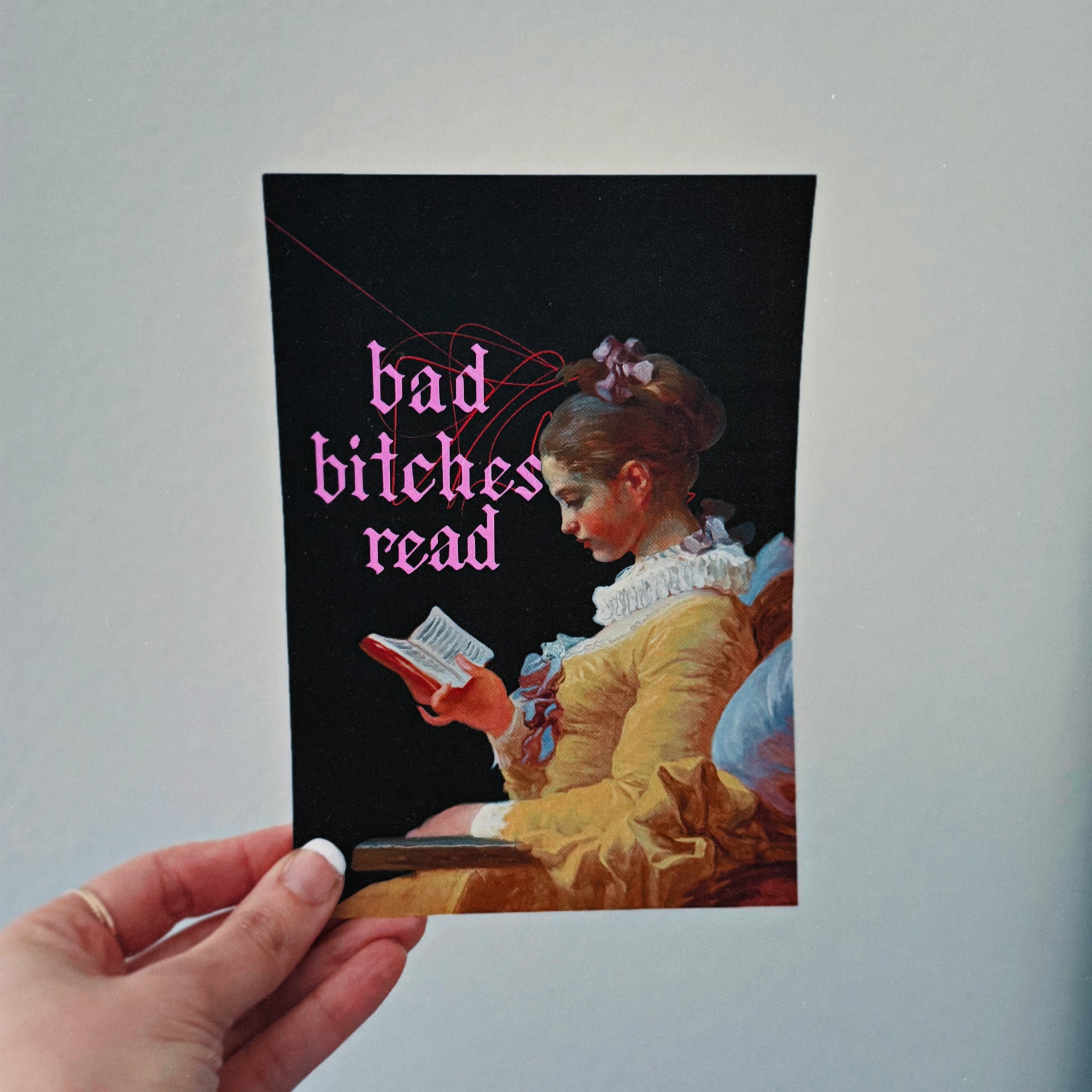 Bad Bitches Read Art Print - Demure