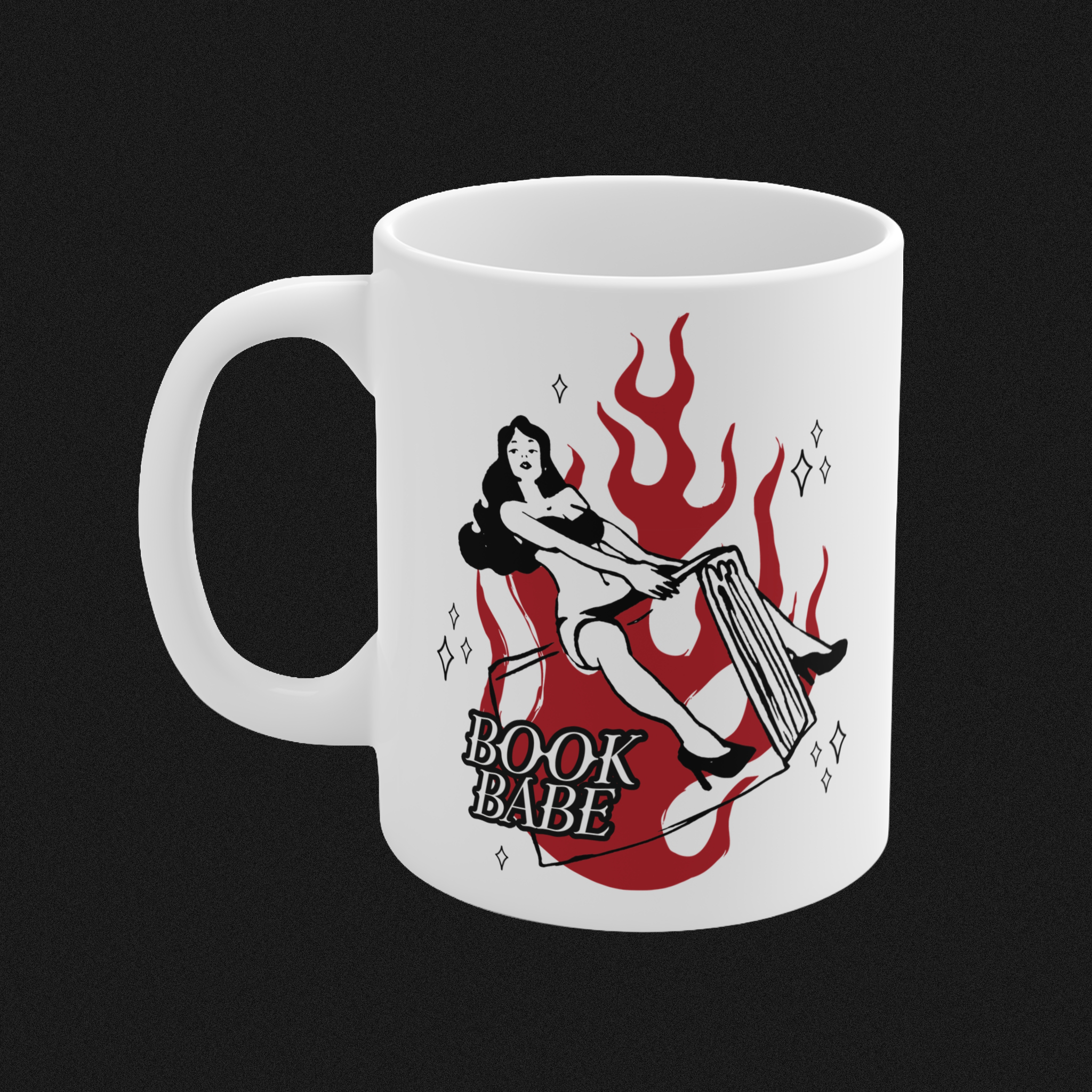 Book Babe Pin-Up 11oz Mug