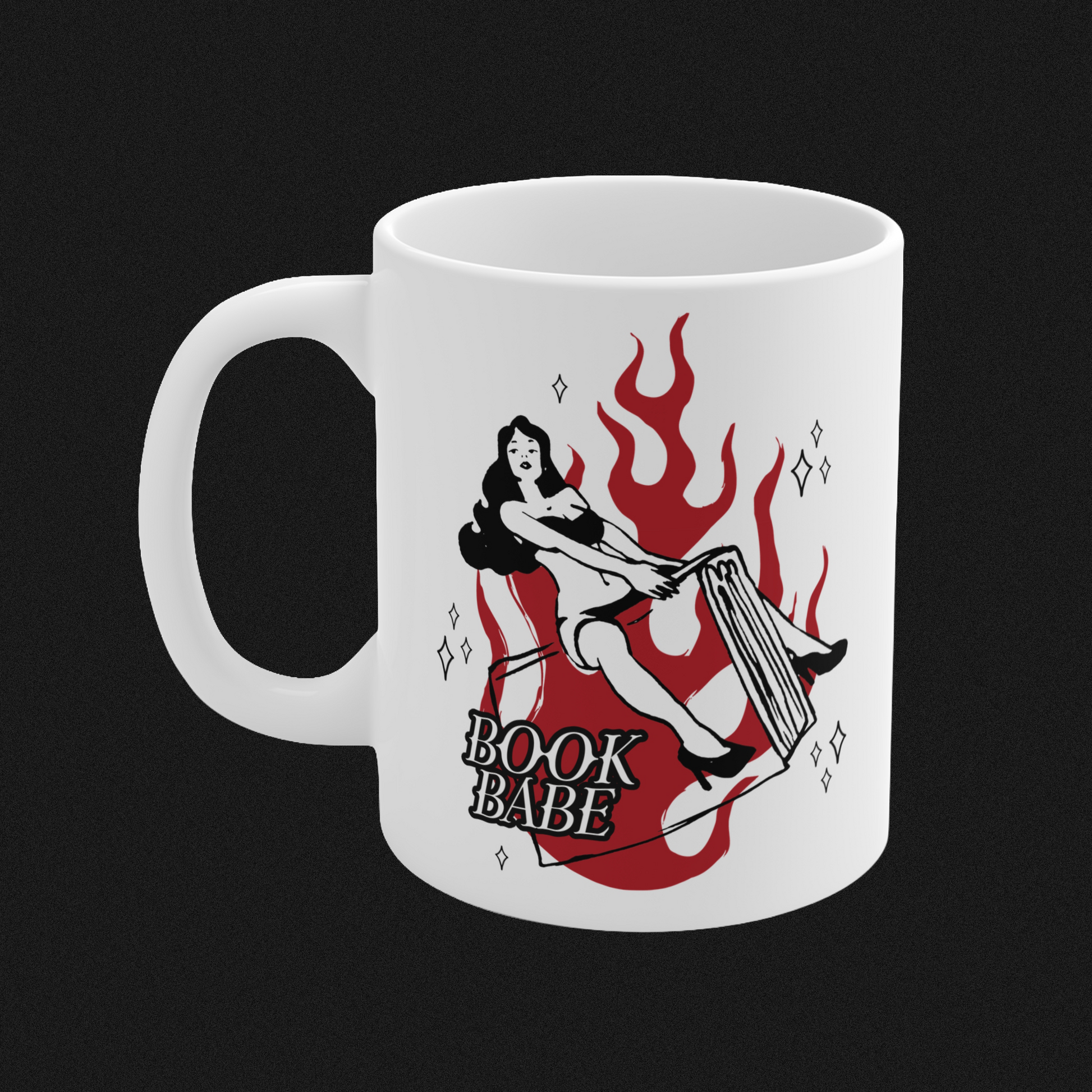Book Babe Pin-Up 11oz Mug