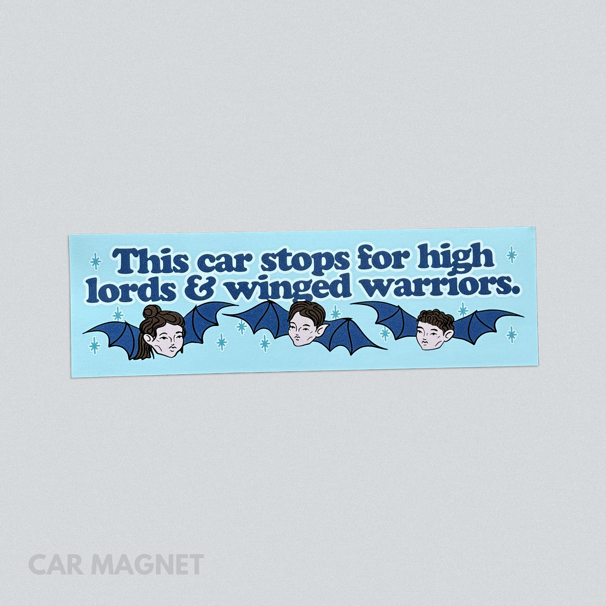 High Lords & Winged Warriors Car Magnet