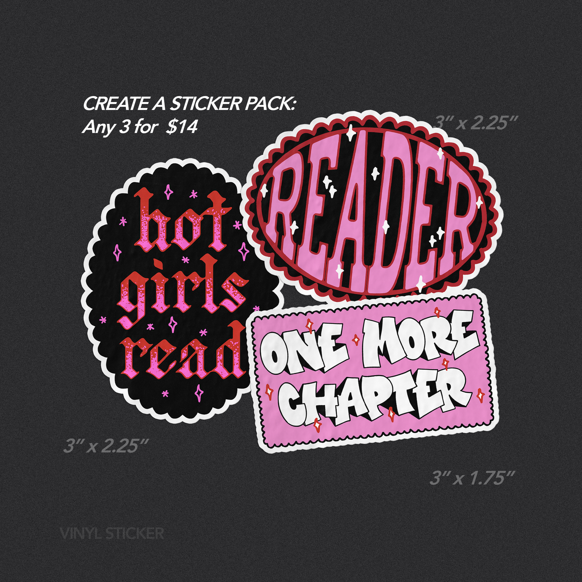 Reader Die-Cut Sticker