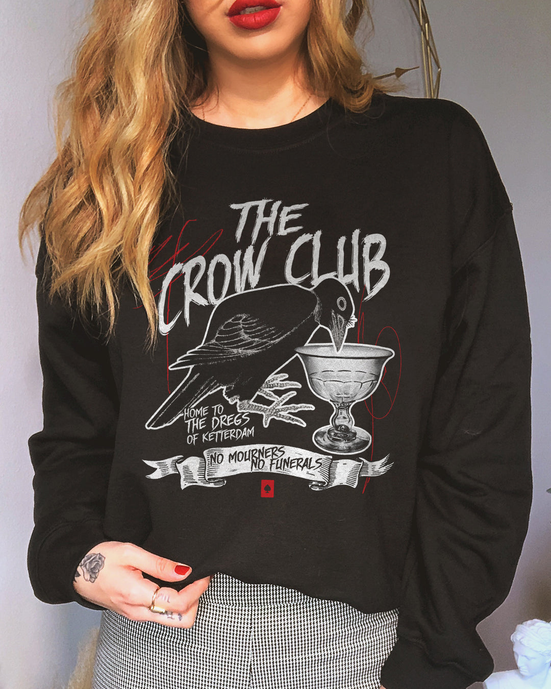 The Crow Club Crewneck – wildeshadows