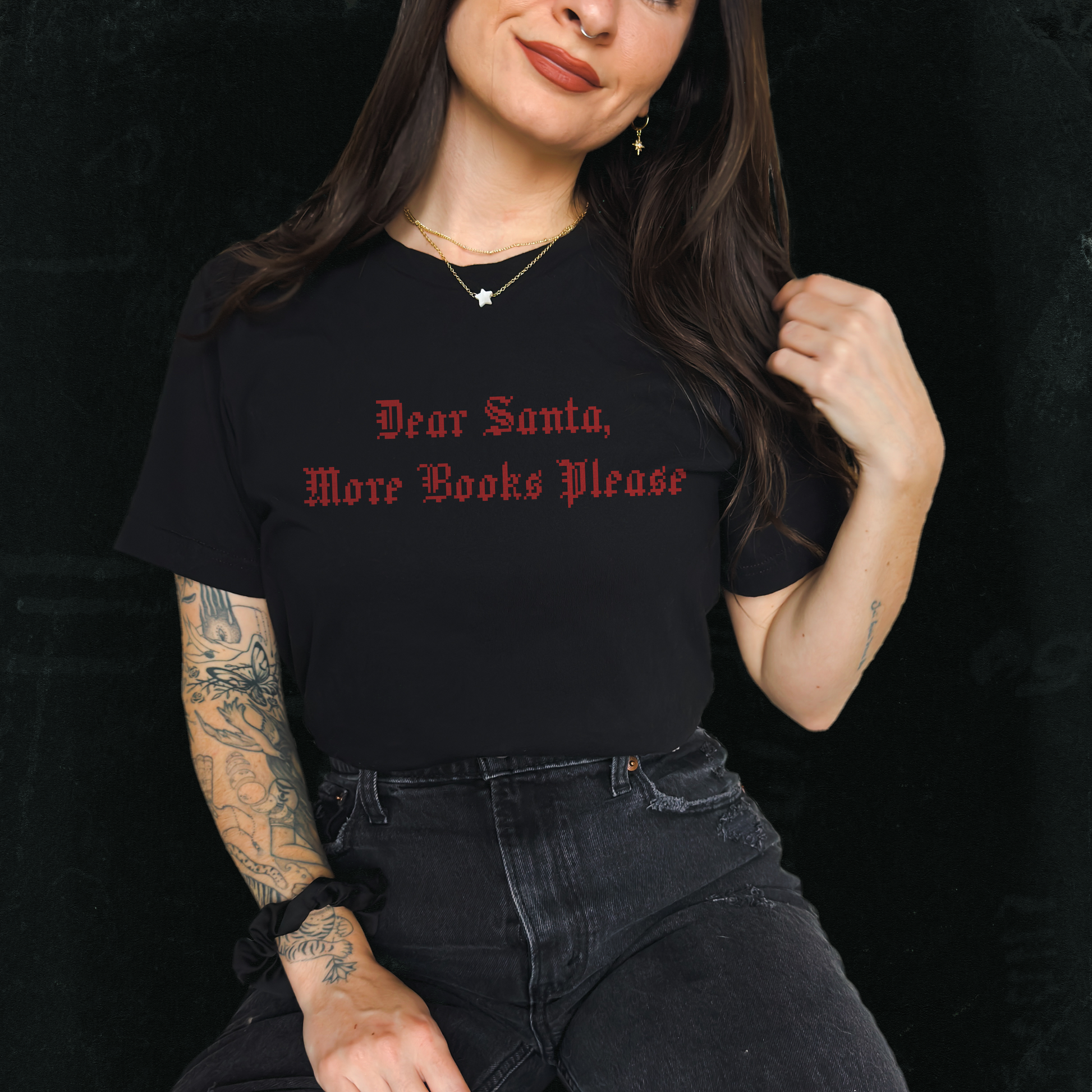 Dear Santa, More Books Please Tee
