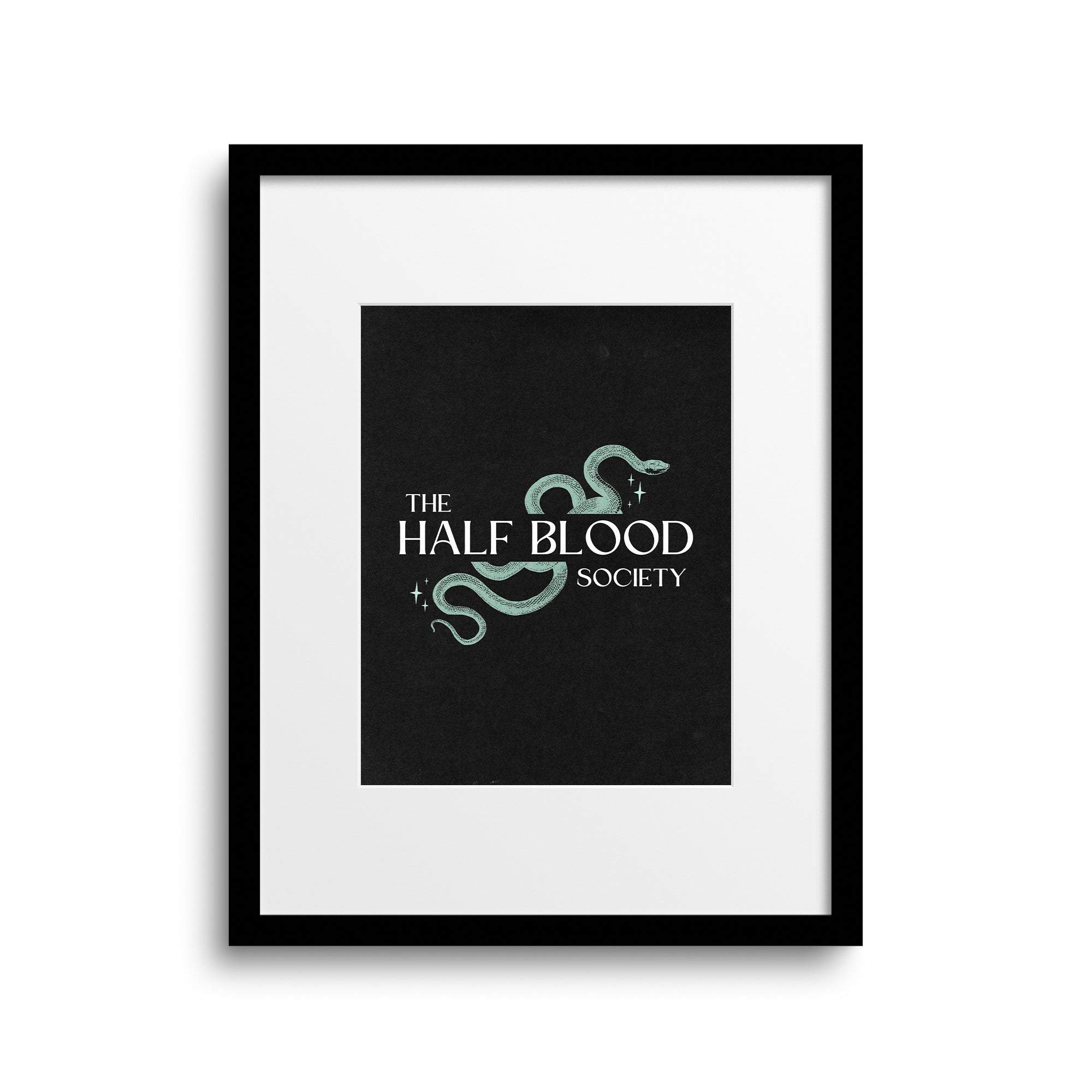 Half Blood Society Art Print