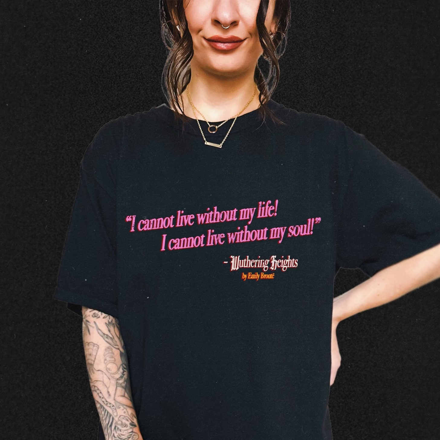 I Cannot Live Without my Life Tee