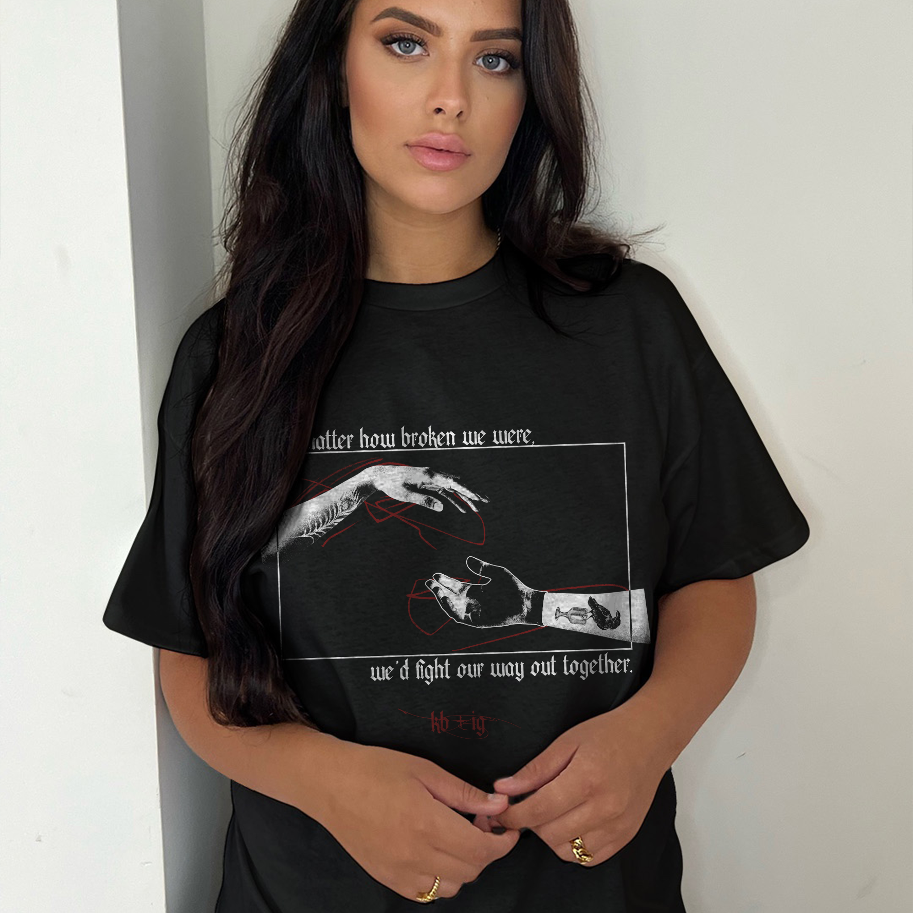 We'd Fight Our Way Out Together Tee