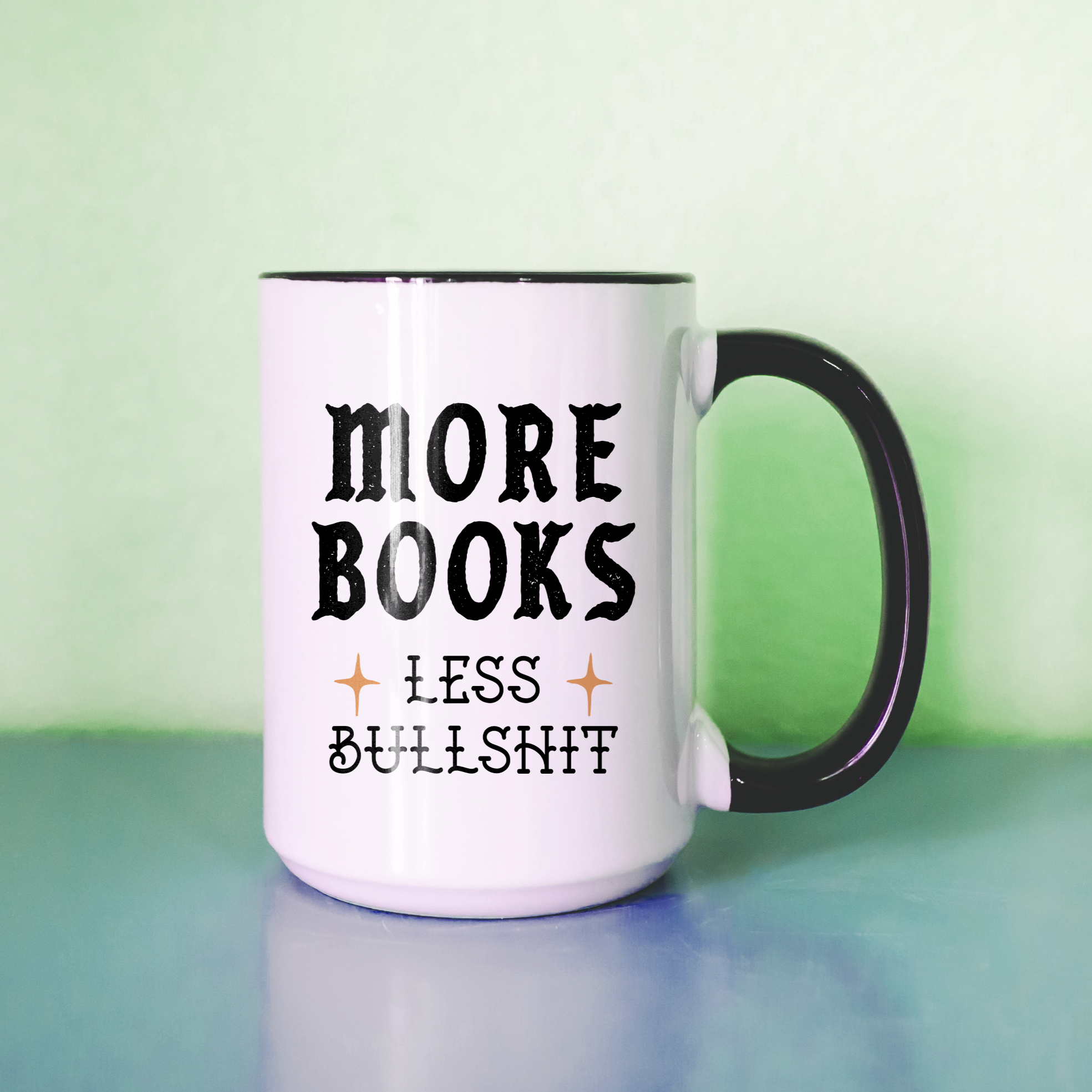 More Books Less Bullshit Mug