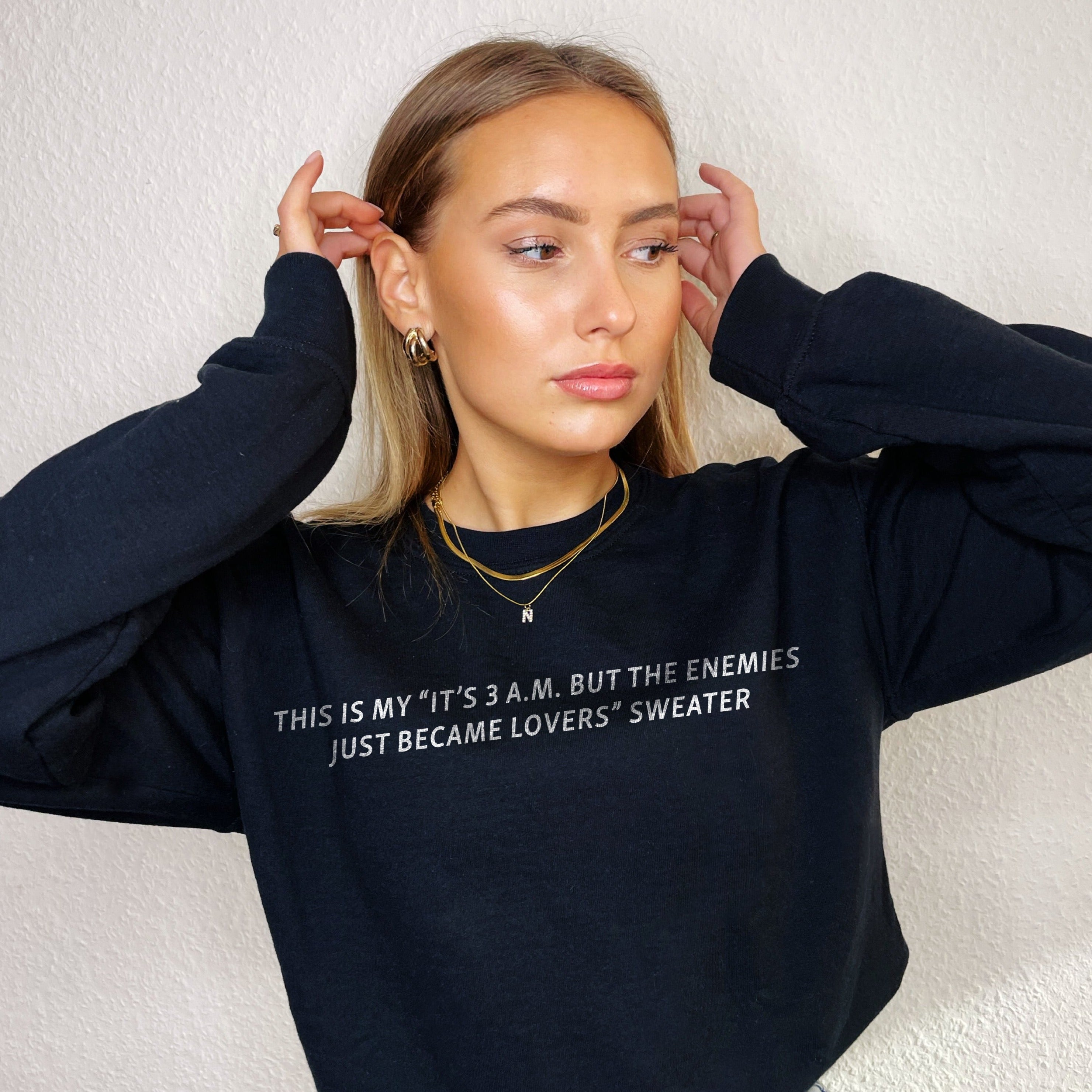 It's 3 AM Enemies to Lovers Crewneck