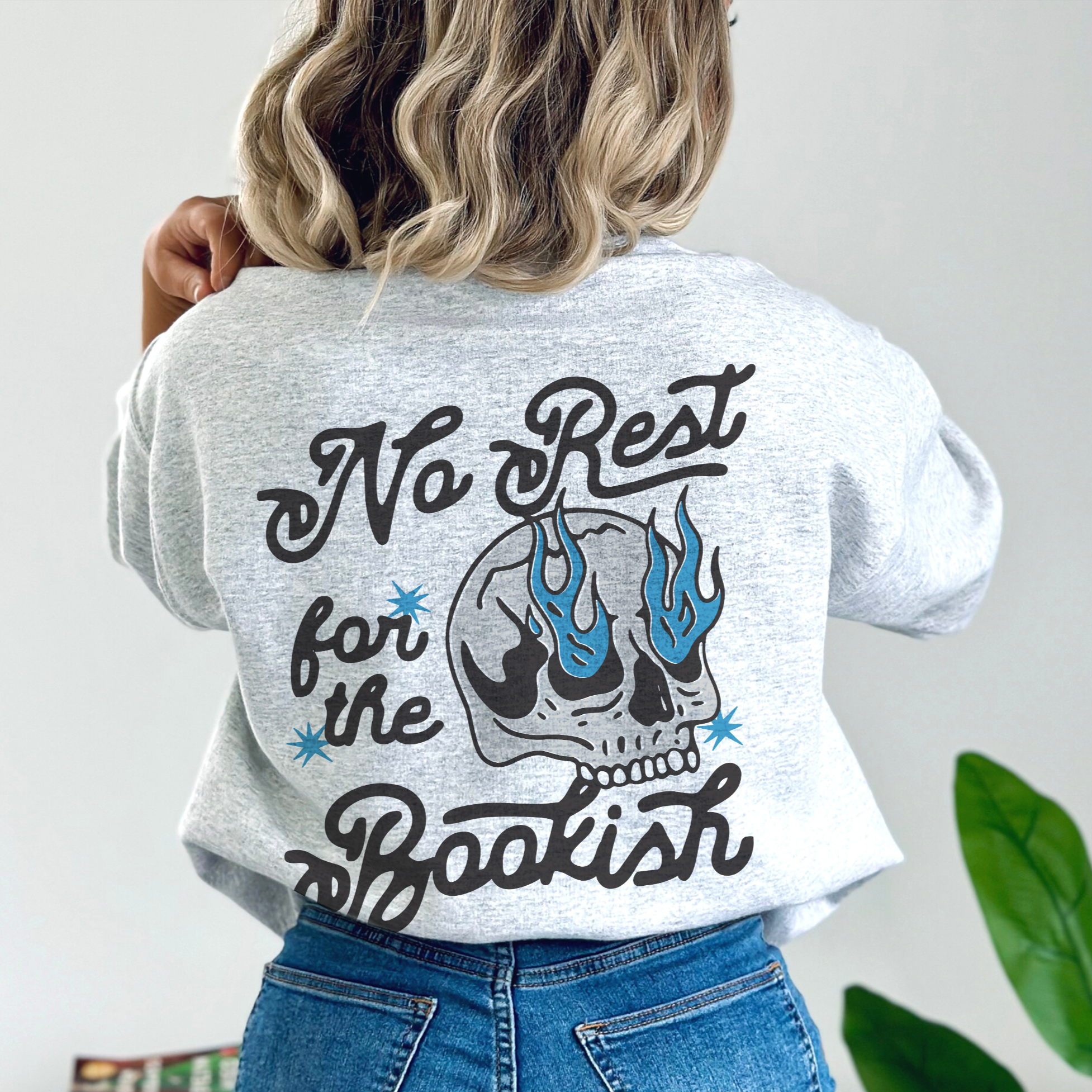 No Rest for the Bookish Crewneck