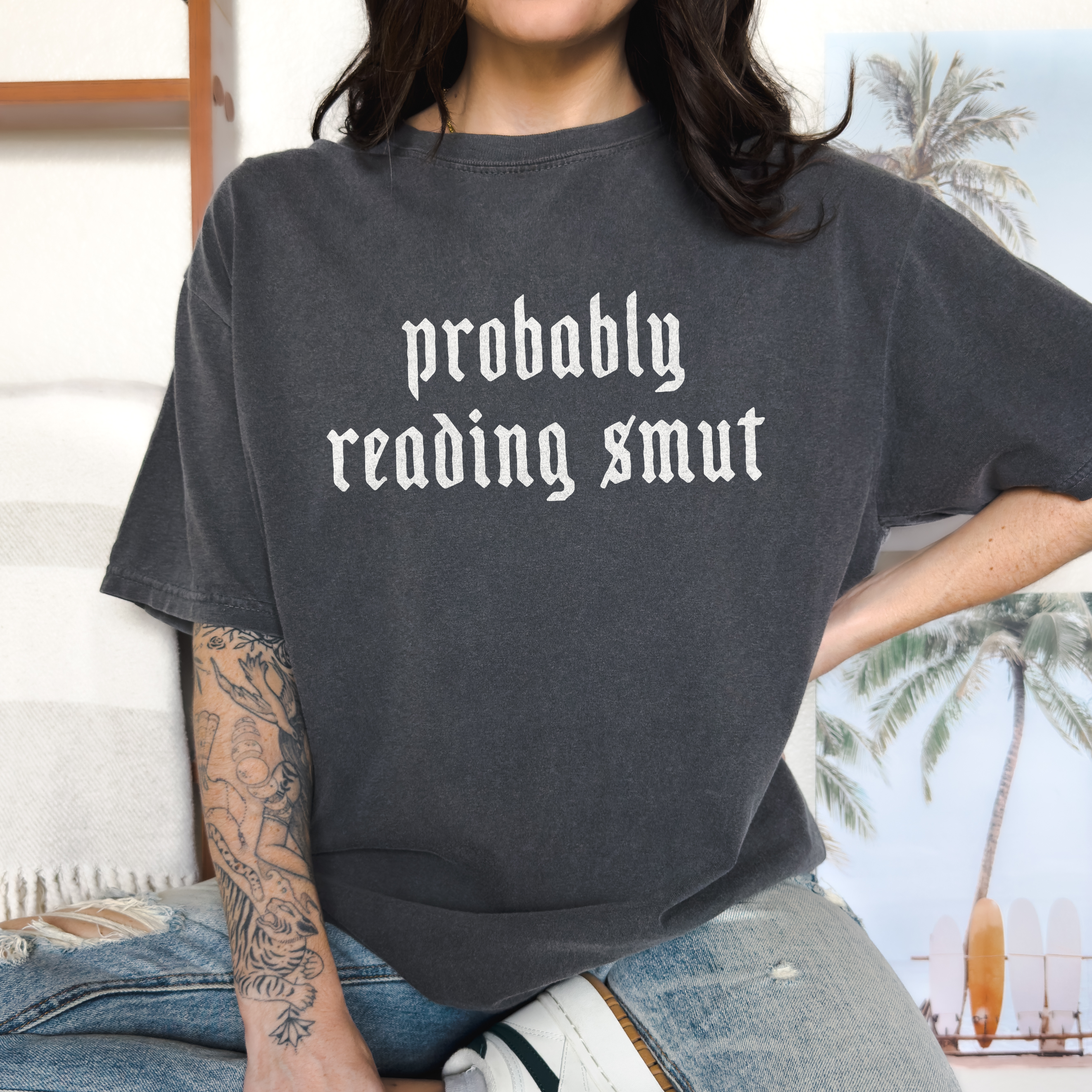 Probably Reading Smut Tee