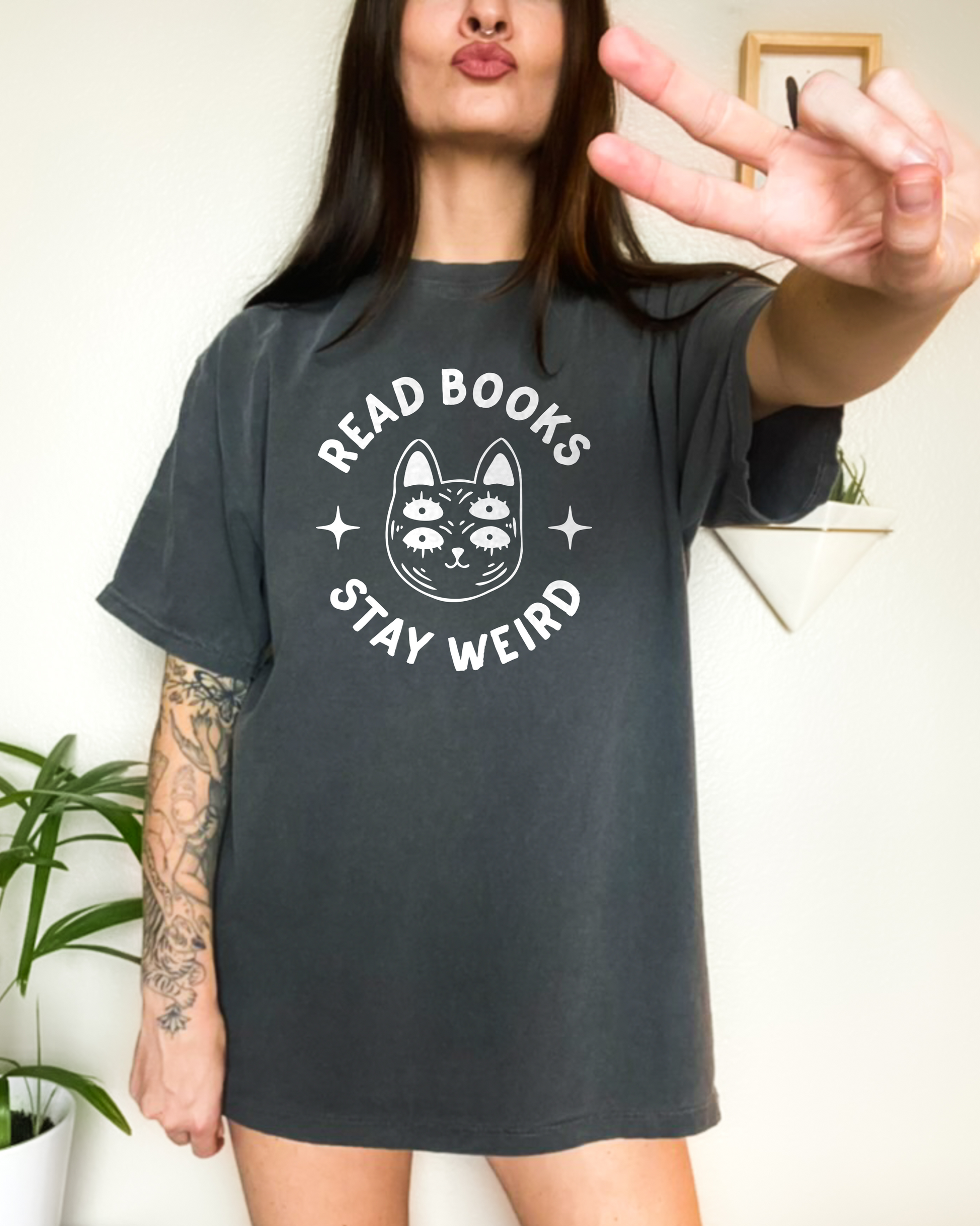 Read Books, Stay Weird Tee