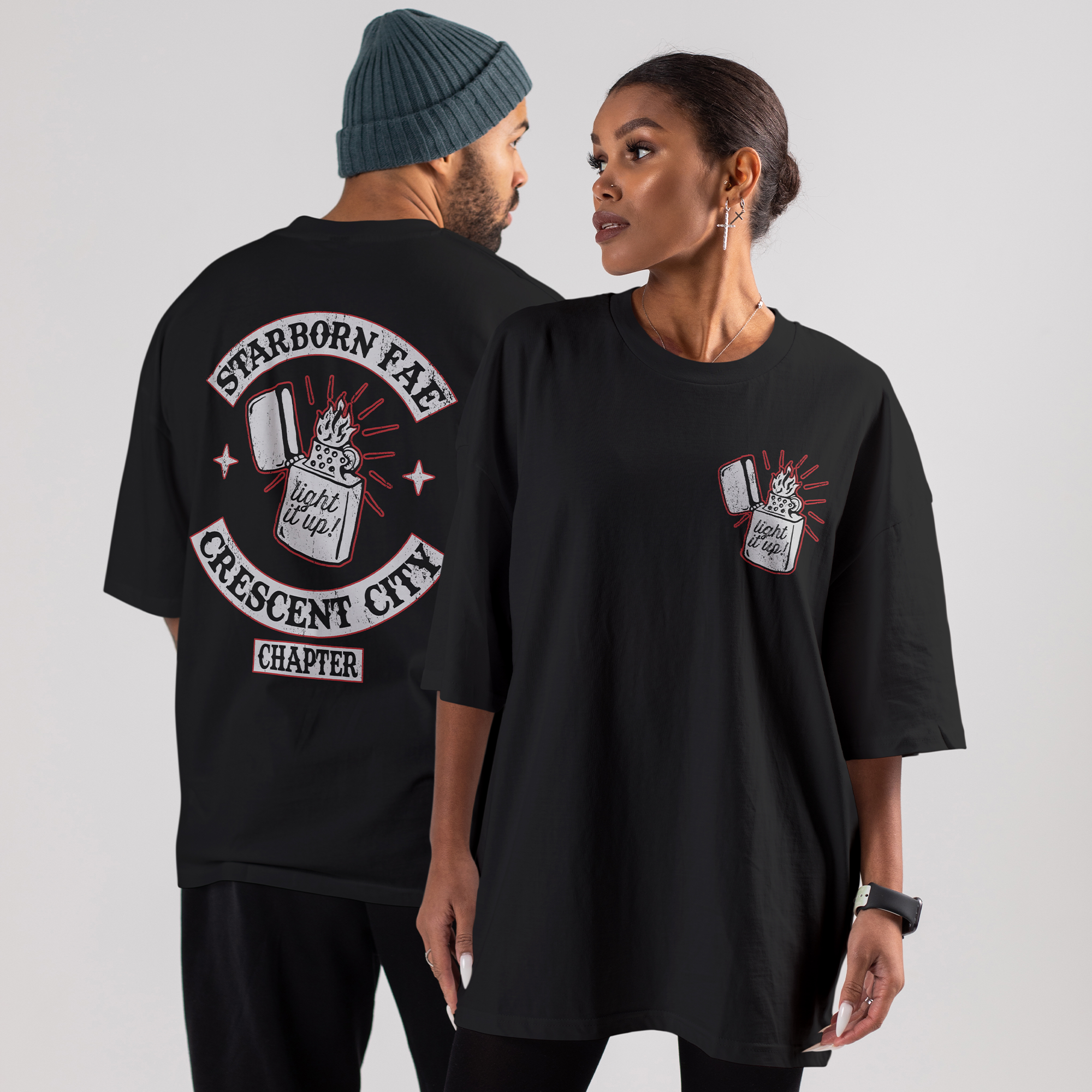 Light It Up Motorcycle Club Tee