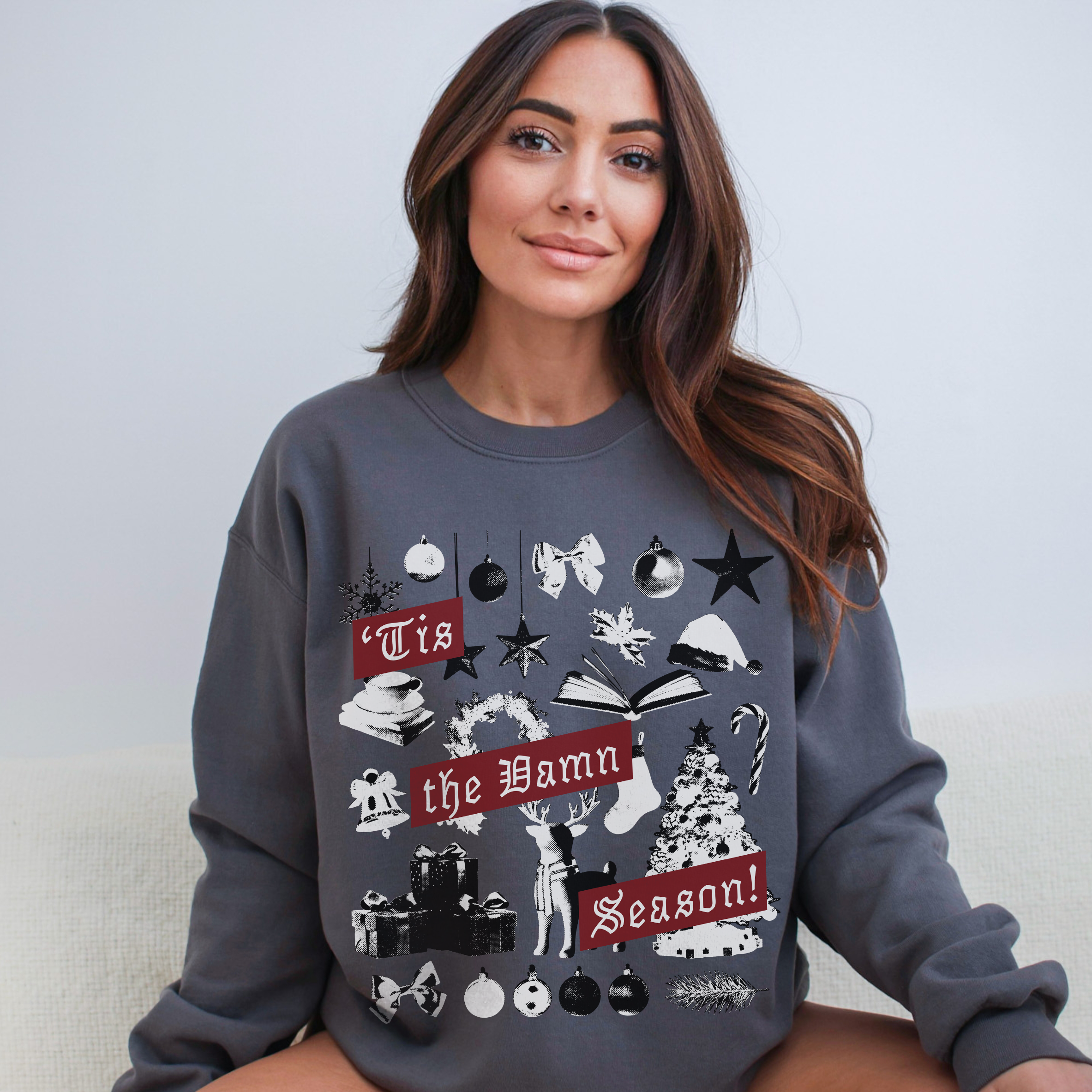 Tis the Damn Season! Crewneck