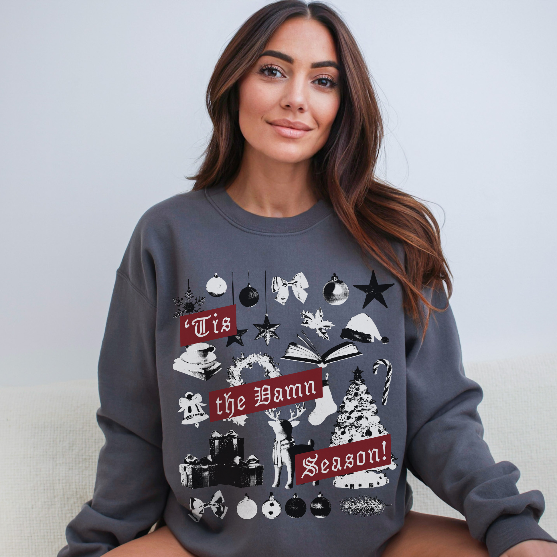 Tis the Damn Season! Crewneck