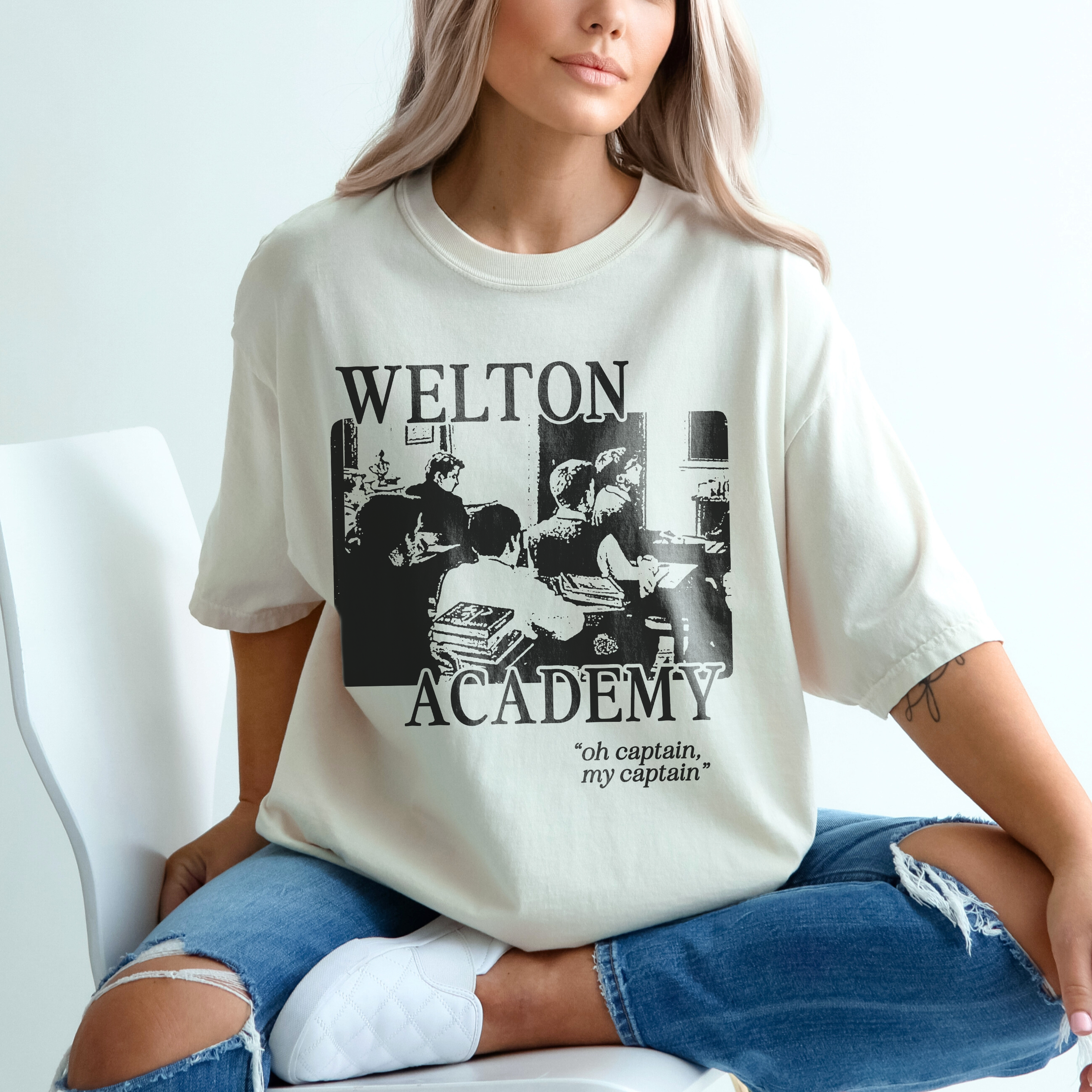 Welton Oh Captain, My Captain Tee