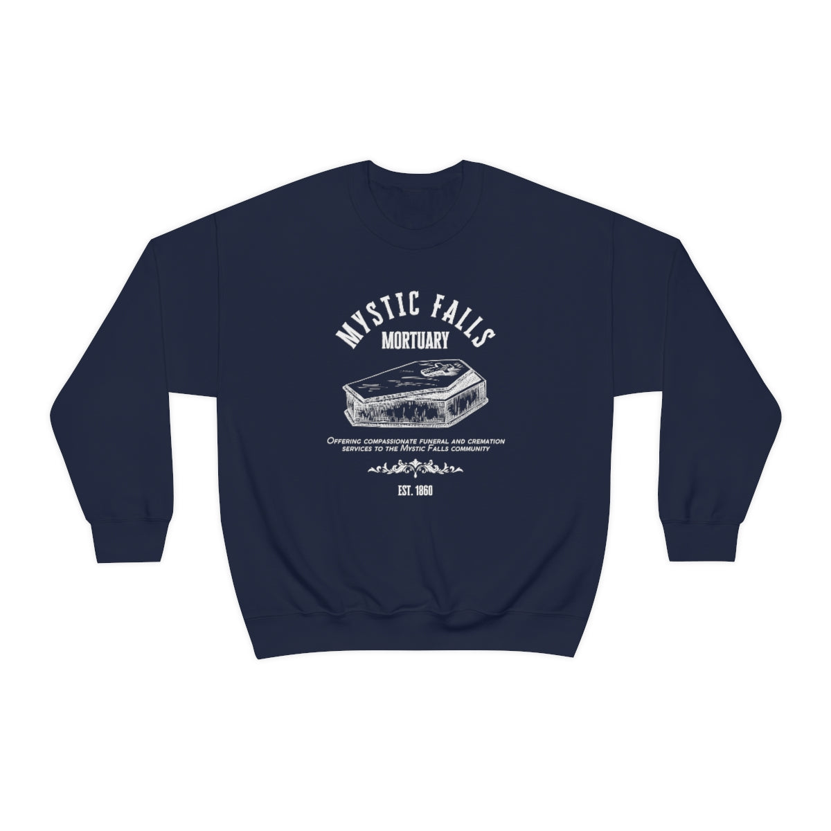 Mystic Falls Mortuary Crewneck