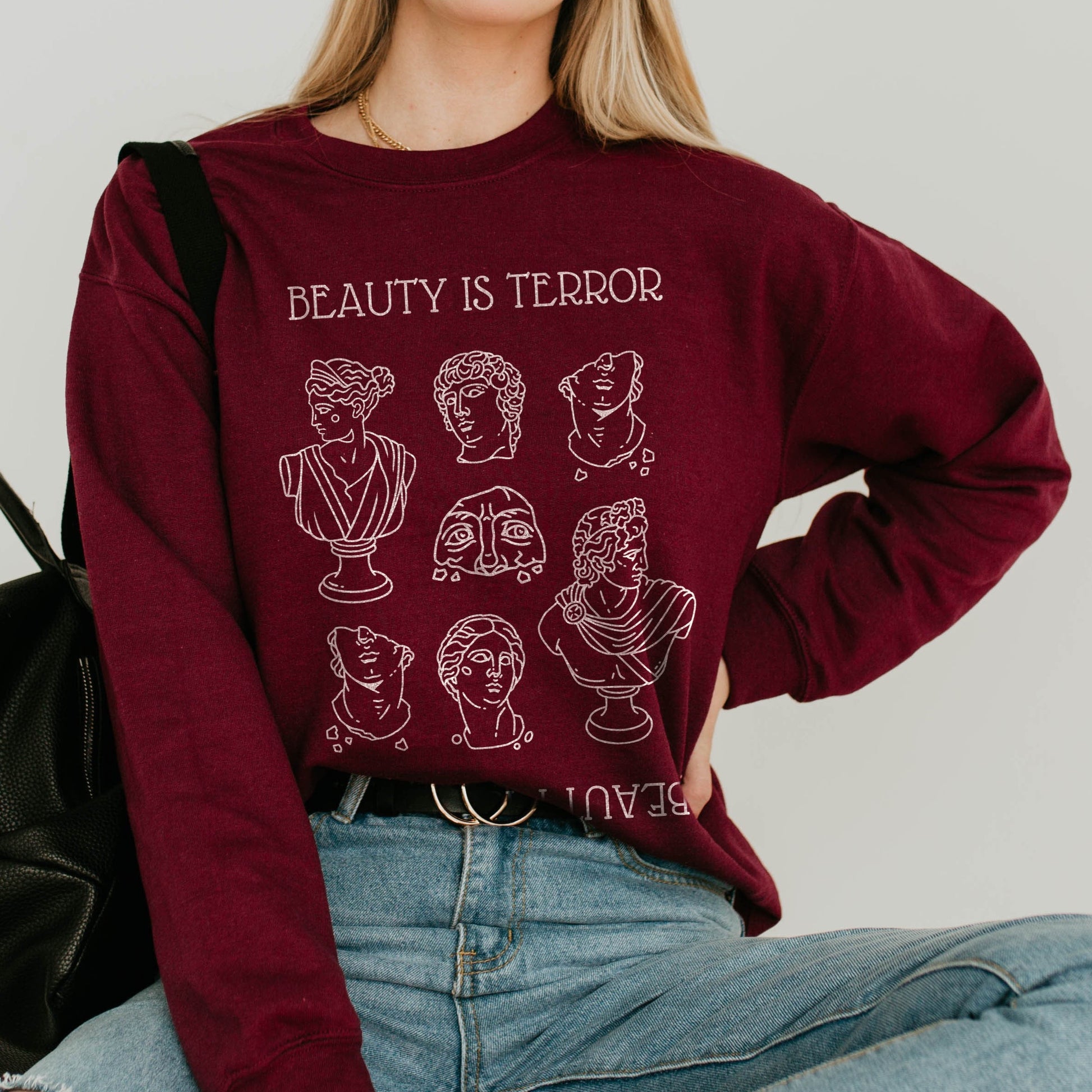 Beauty is Terror Crewneck