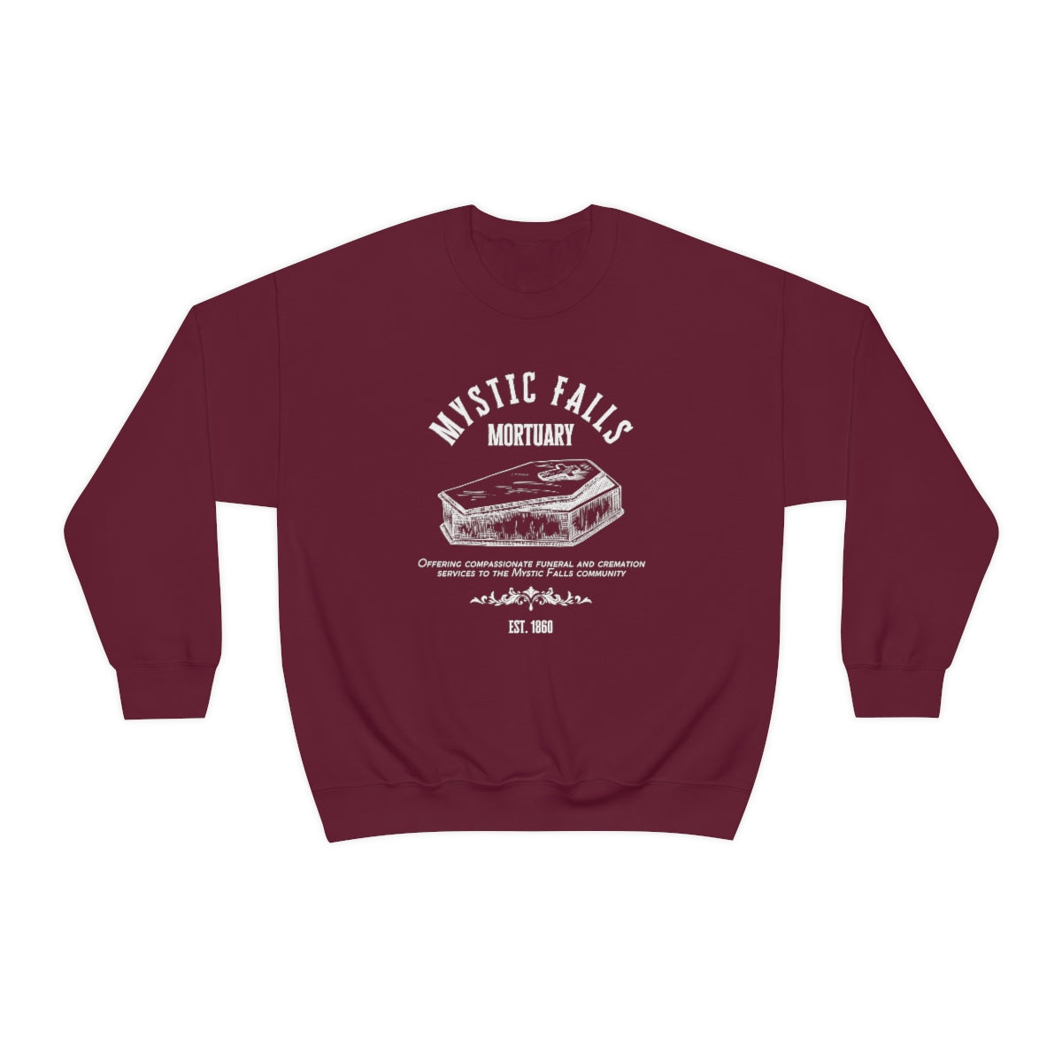 Mystic Falls Mortuary Crewneck